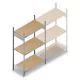Weitspannregal HD 2000x1500x600 mm (hxbxt) 3 Ebenen Anfangsregal
