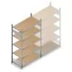 Weitspannregal HD 2000x1500x600 mm (hxbxt) 5 Ebenen Anfangsregal