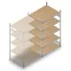 Weitspannregal HD 2000x1500x800 mm (hxbxt) 5 Ebenen Anbauregal