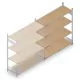 Weitspannregal HD 2000x2250x600 mm (hxbxt) 4 Ebenen Anbauregal