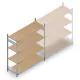 Weitspannregal HD 2000x2250x600 mm (hxbxt) 4 Ebenen Anfangsregal