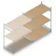 Weitspannregal HD 2000x2250x800 mm (hxbxt) 3 Ebenen Anbauregal