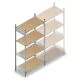 Weitspannregal HD 2500x1500x600 mm (hxbxt) 4 Ebenen Anfangsregal
