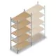 Weitspannregal HD 2500x1500x600 mm (hxbxt) 5 Ebenen Anfangsregal