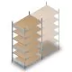 Weitspannregal HD 2500x1500x800 mm (hxbxt) 6 Ebenen Anfangsregal