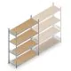 Weitspannregal HD 2500x2250x600 mm (hxbxt) 4 Ebenen Anfangsregal