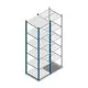 Fachbodenregal Medium Duty 2200x550x600mm (hxbxt) 6 Ebenen blau Anfangsregal