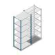 Fachbodenregal Medium Duty 2000x850x600mm (hxbxt) 6 Ebenen blau Anfangsregal