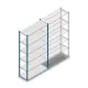 Fachbodenregal Medium Duty 2500x1300x500mm (hxbxt) 6 Ebenen blau Anfangsregal