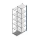 Fachbodenregal Medium Duty 2500x550x500mm (hxbxt) 6 Ebenen blau Anbauregal