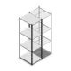 Fachbodenregal Medium Duty 2000x550x700mm (hxbxt) 4 Ebenen anthrazit Anfangsregal