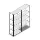 Fachbodenregal Medium Duty 2000x850x400mm (hxbxt) 5 Ebenen anthrazit Anfangsregal