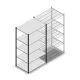 Fachbodenregal Medium Duty 2200x1150x800mm (hxbxt) 5 Ebenen anthrazit Anfangsregal