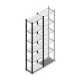 Fachbodenregal Medium Duty 2200x550x300mm (hxbxt) 6 Ebenen anthrazit Anfangsregal