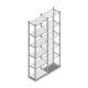 Fachbodenregal Medium Duty 2200x550x300mm (hxbxt) 6 Ebenen verzinkt Anfangsregal
