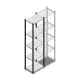 Fachbodenregal Medium Duty 2200x550x400mm (hxbxt) 5 Ebenen anthrazit Anfangsregal