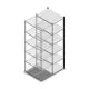Fachbodenregal Medium Duty 2000x550x800mm (hxbxt) 6 Ebenen Anthrazit Anbauregal