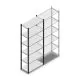Fachbodenregal Medium Duty 2200x850x400mm (hxbxt) 6 Ebenen anthrazit Anfangsregal