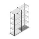 Fachbodenregal Medium Duty 2200x850x500mm (hxbxt) 5 Ebenen anthrazit Anfangsregal
