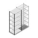 Fachbodenregal Medium Duty 2200x850x600mm (hxbxt) 6 Ebenen anthrazit Anfangsregal