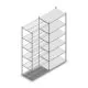 Fachbodenregal Medium Duty 3000x1000x600mm (hxbxt) 6 Ebenen verzinkt Anbauregal