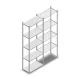 Fachbodenregal Light Duty 2500x850x400mm (hxbxt) 5 Ebenen Anfangsregal