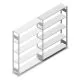 Fachbodenregal Heavy Duty 2000x1300x300 mm (hxbxt) 5 Ebenen 150 kg Anbauregal