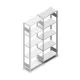 Fachbodenregal Heavy Duty 2000x750x300 mm (hxbxt) 5 Ebenen 150 kg Anbauregal