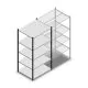 Fachbodenregal Medium Duty 2000x1000x800 mm (hxbxt) 5 Ebenen anthrazit Anfangsregal