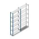 Fachbodenregal Medium Duty 2500x1000x300 mm (hxbxt) 6 Ebenen blau Anfangsregal