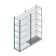 Fachbodenregal Medium Duty 2500x1000x500 mm (hxbxt) 6 Ebenen blau Anfangsregal
