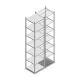 Fachbodenregal Medium Duty 3000x550x500 mm (hxbxt) 7 Ebenen verzinkt Anfangsregal
