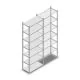 Fachbodenregal Medium Duty 3000x850x400 mm (hxbxt) 7 Ebenen verzinkt Anfangsregal