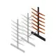 Leichtes Kragarmregal doppelseitig 2500x1000x600 mm (hxbxt) 6 Ebenen Anbauregal