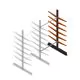 Leichtes Kragarmregal doppelseitig 2500x1250x600 mm (hxbxt) 6 Ebenen Anbauregal