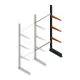 Leichtes Kragarmregal einseitig 2500x1000x600 mm (hxbxt) 3 Ebenen Anbauregal