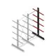 Doppelseitiges Medium Kragarmregal 3000x1250x600 mm (hxbxt) 4 Ebenen Anbauregal