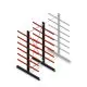 Mittleres Kragarmregal doppelseitig 3000x1250x800 mm (hxbxt) 6 Ebenen Anfangsregal