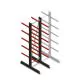 Mittleres Kragarmregal beidseitig 3000x750x600 mm (hxbxt) 5 Ebenen Anfangsregal