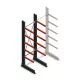 Mittel Kragarmregal einseitig 2500x750x600 mm (hxbxt) 5 Ebenen Anfangsregal