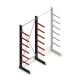Medium Kragarmregal einseitig 3000x1250x600 mm (hxbxt) 6 Ebenen Anfangsregal