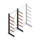 Mittleres Kragarmregal einseitig 3000x1500x800 mm (hxbxt) 5 Ebenen Anfangsregal