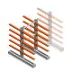 Mittleres Kragarmregal IT doppelseitig 1990x1000x800 mm (hxbxt) 5 Ebenen Anfangsregal