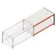 Werkbank Weitspannregal zweischichtig Anbauregal 1905x1000x900 mm (lxtxh) Rahmen vormontiert