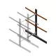Schweres Kragarmregal doppelseitig 3000x1000x1200mm (hxbxt) 2 Ebenen Anbauregal