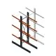 Schweres Kragarmregal doppelseitig 4000x1000x1200mm (hxbxt) 3 Ebenen Anfangsregal