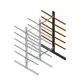 Schweres Kragarmregal doppelwandig 4000x1500x1200mm (HxBxT) 5 Ebenen Anbauregal
