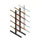 Schweres Kragarmregal beidseitig 5000x1000x1200mm (hxbxt) 4 Ebenen Anfangsregal