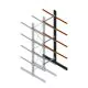 Schweres Kragarmregal doppelseitig 5000x1200x1200mm (hxbxt) 4 Ebenen Anbauregal