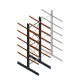 Schweres Kragarmregal beidseitig 5000x1500x1200mm (hxbxt) 5 Ebenen Anfangsregal